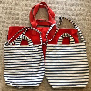 Lot of 3 Baggu Duck Tote Bags